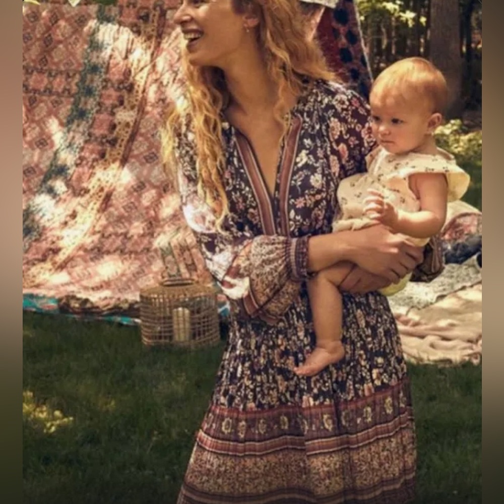 Anthropologie CURRENT AIR Alyce Mini Dress in XS NWT